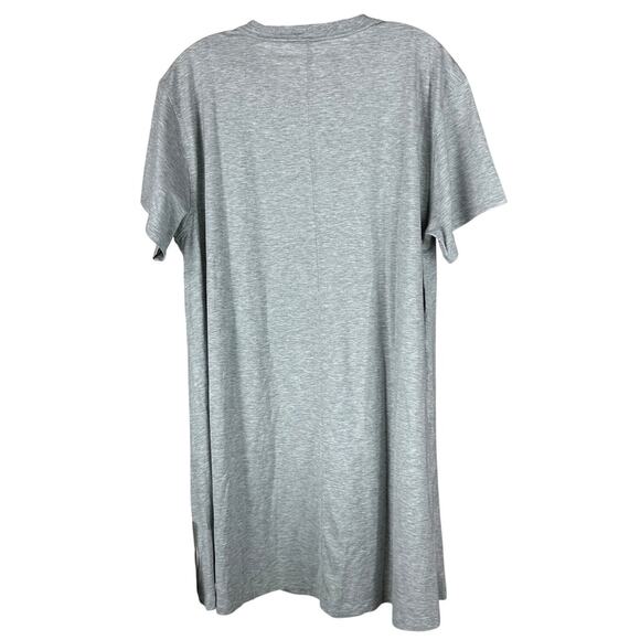 Lululemon All Yours Tee Dress Grey Women's Size 8 New With Tags Condition - Picture 2 of 8